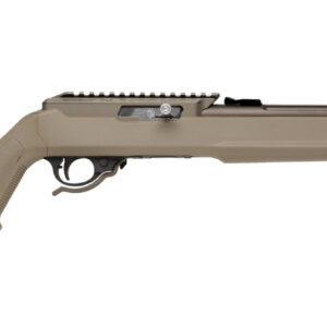 Product image of the MATTE OLIVE DRAB X-RING RIFLE / MAGPUL HUNTER STOCK / FDE Open Sights