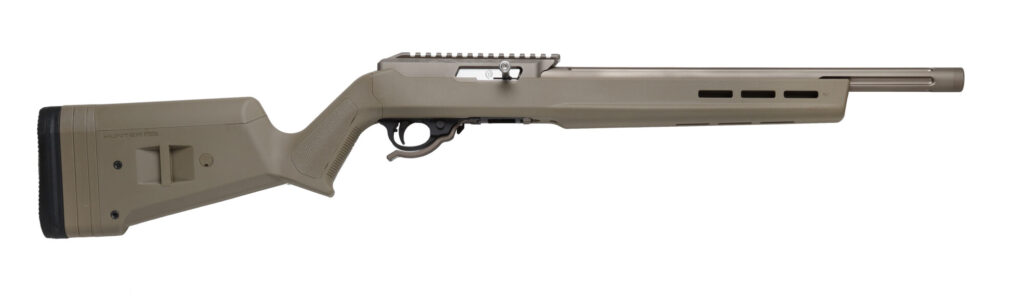 Product image of the right side of the QUICKSAND X-RING RIFLE / MAGPUL HUNTER STOCK / FDE