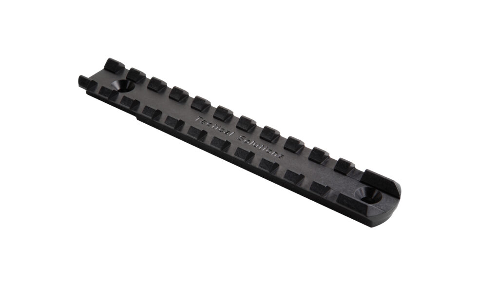 A close up product image of the Standard Scope Rail for Buck Mark® Pistols.