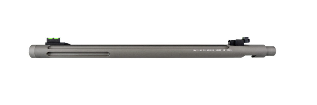 Product image for GUN METAL GRAY X-RING OPEN SIGHT BARREL FOR RUGER® 10/22®