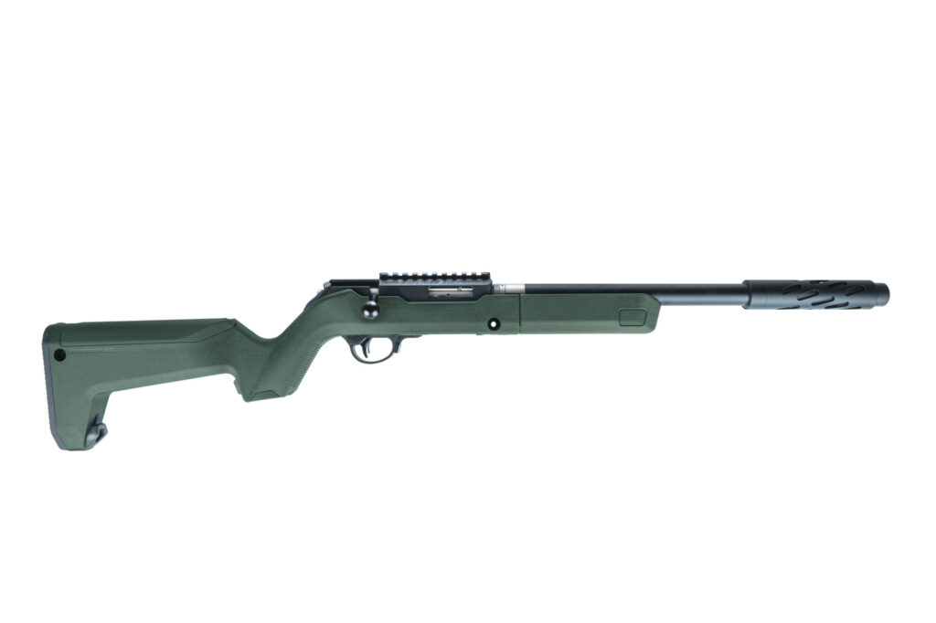 Product image of the Owyhee Takedown Magnum SBX™ Rifle .22WMR Black - Backpacker OD