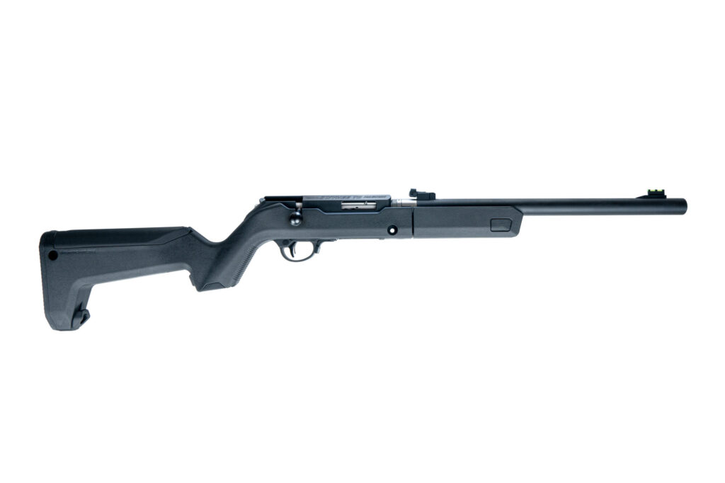 Product image of the right side of the Owyhee Takedown Magnum Rifle .17 HMR Black - Backpacker Black