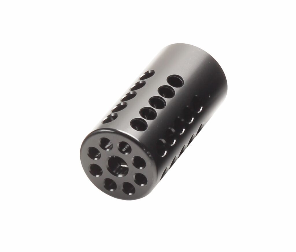 Product photo of the GLOSS BLACK PAC-LITE® 1.00" OD Compensator.