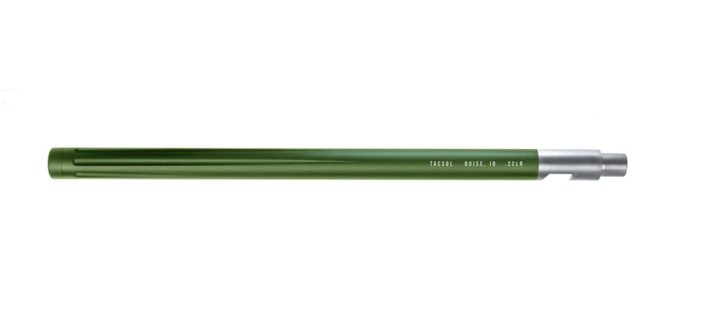 Product image of the Matte Olive Drab X-RING® Performance HD Barrel Upgrade for 10/22® Rifles