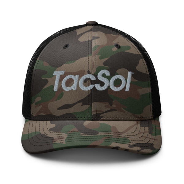 TacSol Name Camo Hat - Image 3