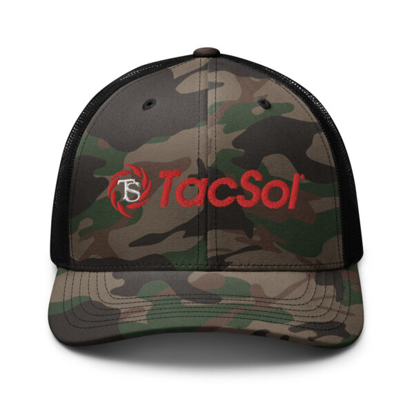TacSol Logo Camo Hat - Image 2