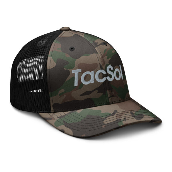 TacSol Name Camo Hat - Image 4