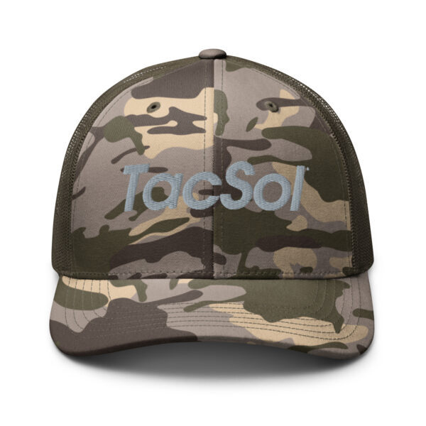 TacSol Name Camo Hat - Image 5