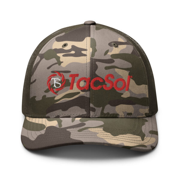 TacSol Logo Camo Hat - Image 4