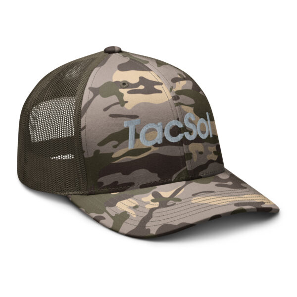 TacSol Name Camo Hat - Image 6