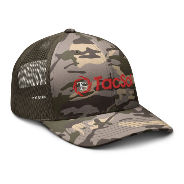 TacSol Logo Camo Hat - Image 5