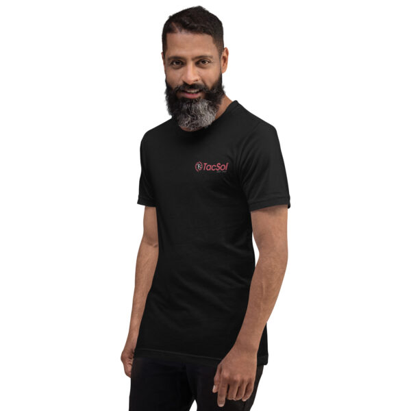 TacSol Logo Men's T-Shirt - Image 4