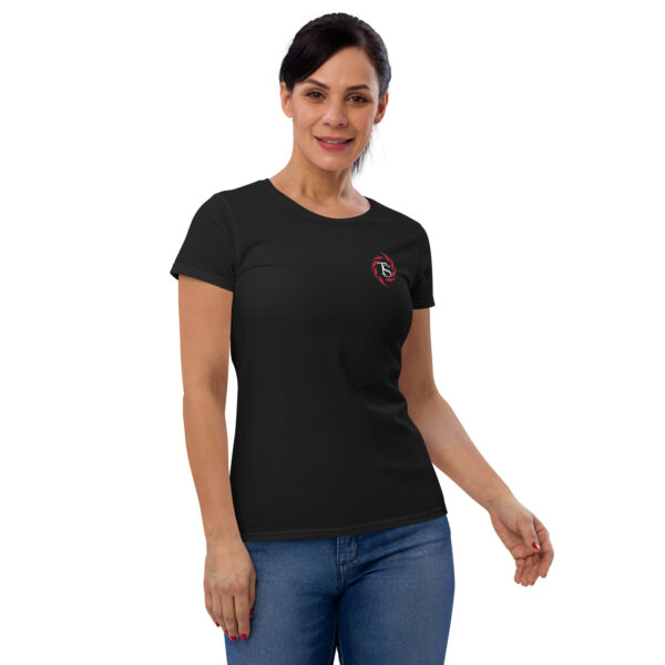 TacSol Icon [Front] Vertical [Back] Women's T-Shirt - Image 2