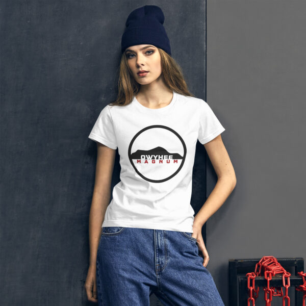 TacSol Owyhee Magnum [Front] Icon [Back] Women's T-Shirt - Image 4
