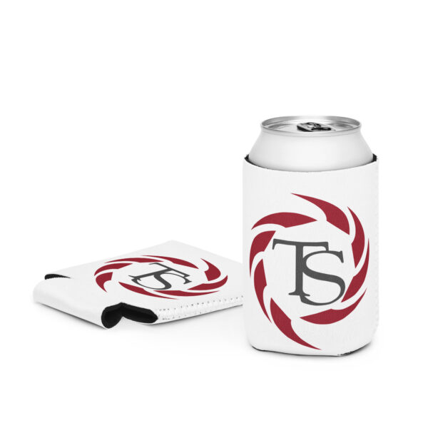 TacSol Swirl Logo Can Cooler