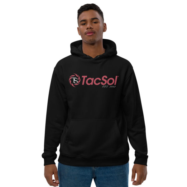 Premium Eco TacSol Black Hoodie