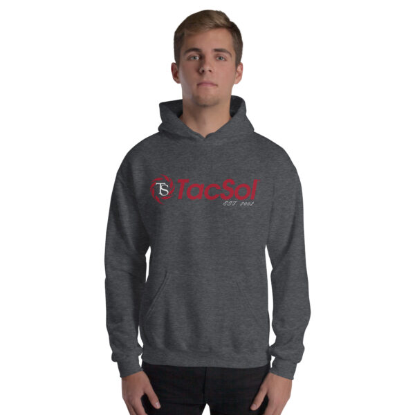 Classic TacSol Logo Unisex Hoodie - Image 3