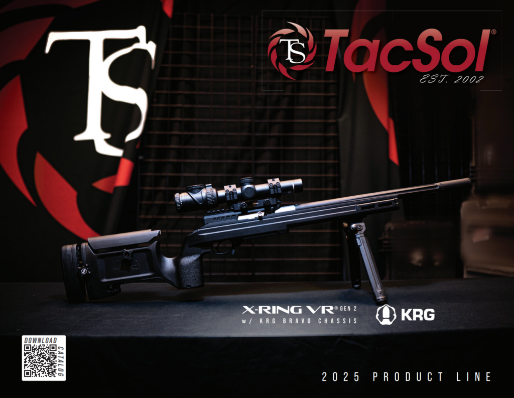 Cover of the new 2025 TacSol Catalog