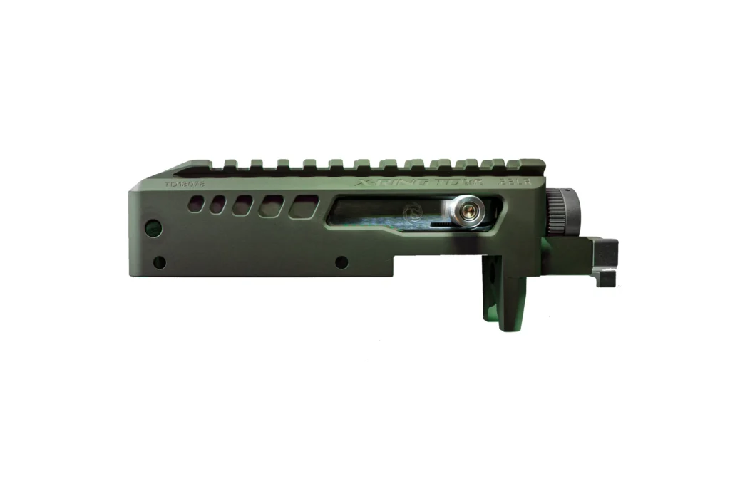 Product image of the X-RING Takedown VR Gen 2 Matte Olive Drab Receiver.