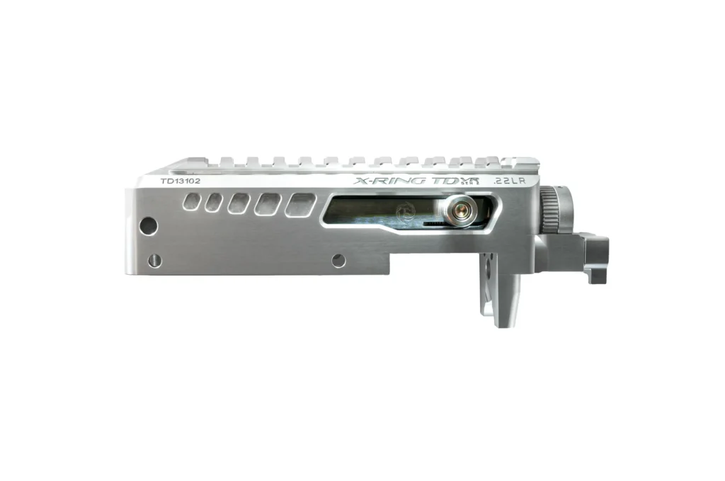 Product image of the X-RING Takedown VR Gen 2 Silver Receiver.