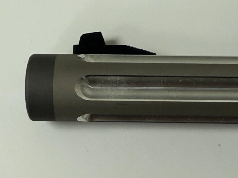 Small scratches in the flute of a barrel
