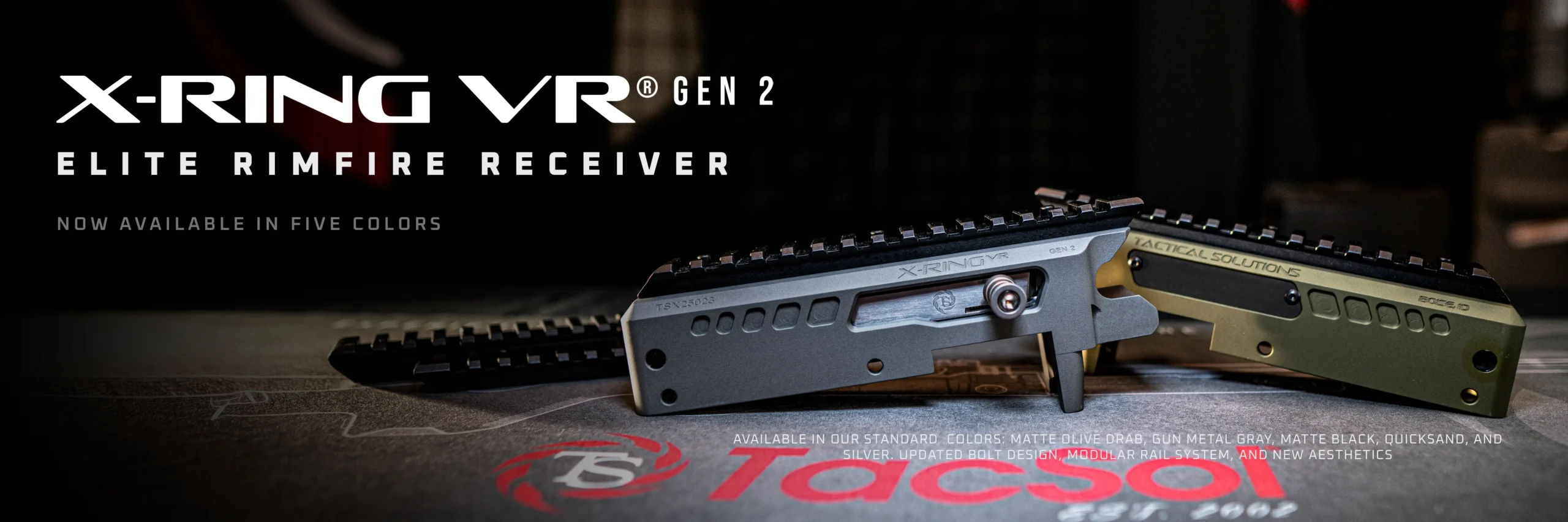 Banner Image of the X-Ring VR Gen 2 Elite Rimfire Receiver